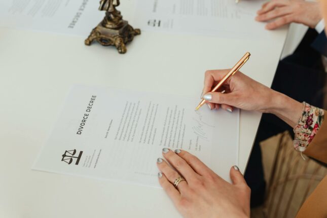 Divorce par consentement mutuel chez le notaire